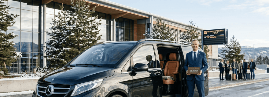 Oslo: Transfer Particular entre Aeroporto de Oslo (OSL) e Centro da Cidade