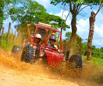 Buggy en Punta Cana, River Cave, Macao Beach