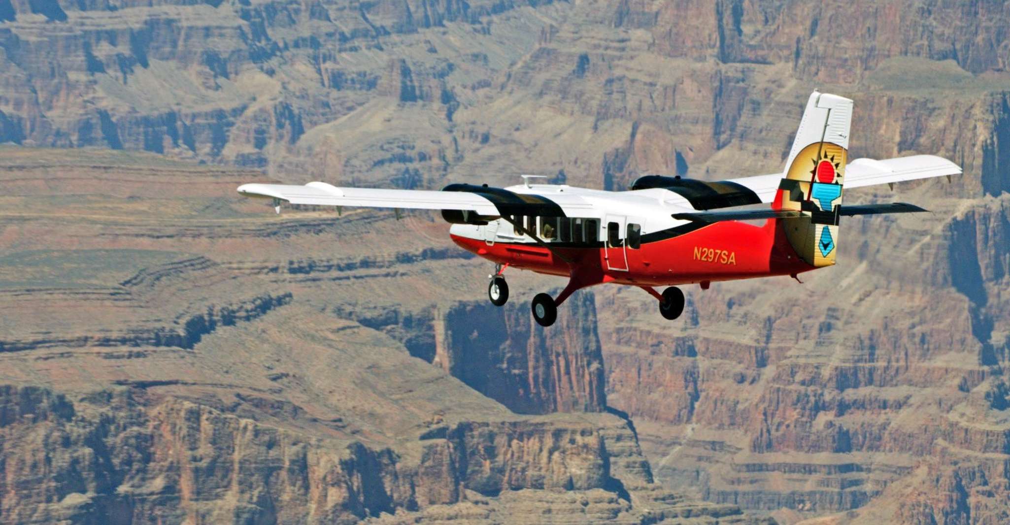 From Las Vegas: Grand Canyon West Rim Airplane Tour