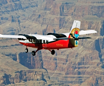From Las Vegas: Grand Canyon West Rim Airplane Tour
