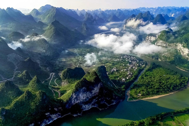 Guilin: Tour privato di 3 giorni con crociera sul fiume Li