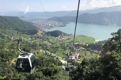 Pokhara Sarangkot: Tour dell'alba in funivia (Himalaya)