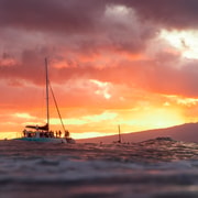 Board from Waikiki Beach: Scenic Sunset Sail on the Hāwea