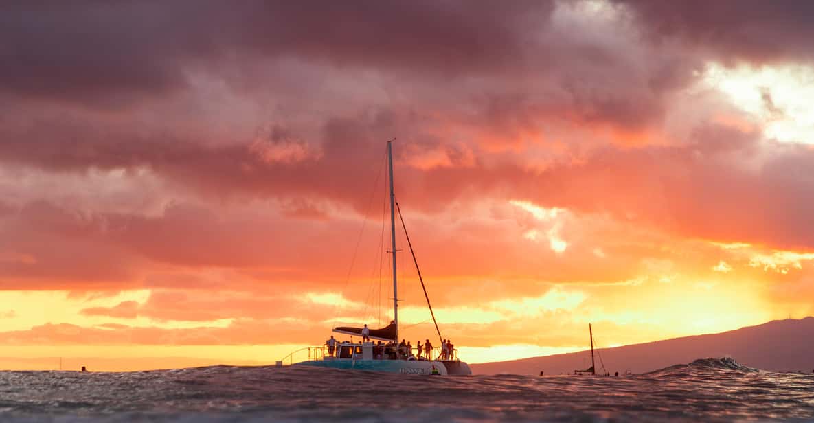 Board from Waikiki Beach: Scenic Sunset Sail on the Hāwea — a boat tour from Honolulu, USA