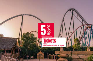 Nacht-Ticket für den PortAventura Park