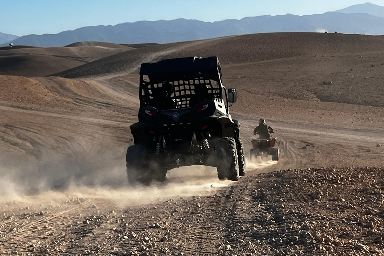 Buggy Marrakech: Tour in buggy nel deserto di Agafay e spettacolo con cena1 Buggy ( 1 ora ) per 2 persone senza cena