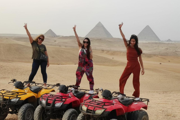 Cairo: Sunset Pyramids Quad Biking Adventure Sunset Pyramids Adventure