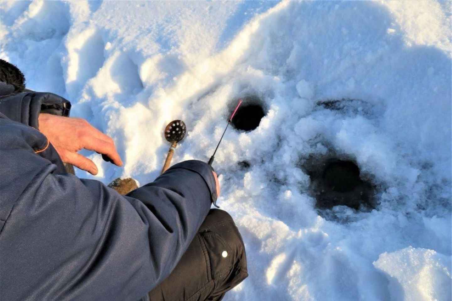 Rovaniemi: Winter-Eisangeltour