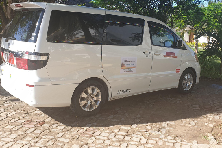 Transfert privé de l'aéroport/port de Zanzibar à l'hôtel