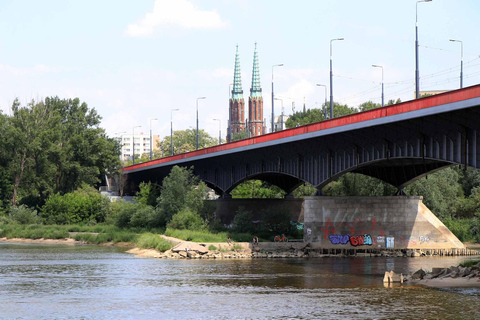 Warszawa: Scenisk Vistula-kryssning med utsikt över landmärken för 18 personer