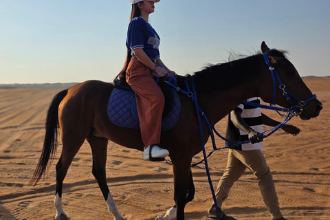 Muscat: Desert Safari, Quadbike, Horse Ride & Sunset Tour