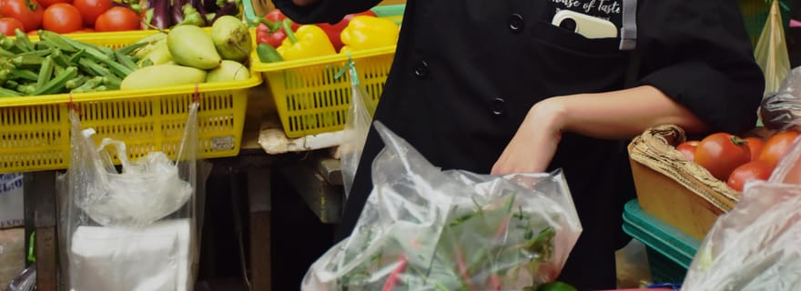 Sukhumvit : Cours de cuisine thaïlandaise et visite du marché à BKK