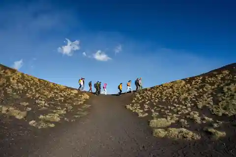 Catania: Tour mattutino dell'Etna con trasferimento