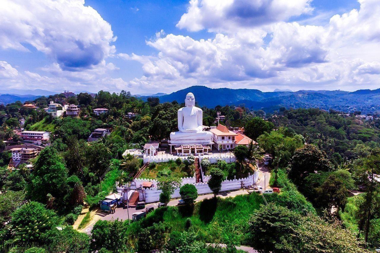 De Negombo: Excursão de 2 dias a Nuwara Eliya, Kandy e cascatasOpção de hotel de 3 estrelas