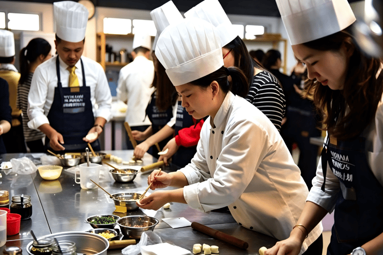 Shanghai: Xiaolongbao Making & Culinary Experience Package B1: Xiaolongbao + Kung Pao Chicken（Groups of 3+）