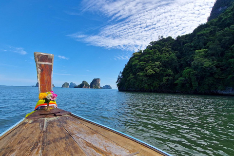 Phang Nga: Barco privado de cauda longa para James Bond e Koh PanyiPhang Nga: Barco particular de cauda longa para James Bond e Koh Panyi