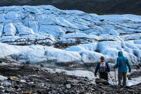 Desde Anchorage: Excursión de Invierno al Glaciar Matanuska con Comida