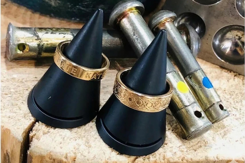 Vintage Coin Ring Making Workshop in Central Kyoto