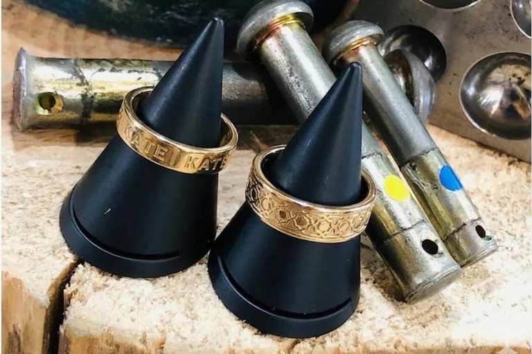 Vintage Coin Ring Making Workshop in Central Kyoto
