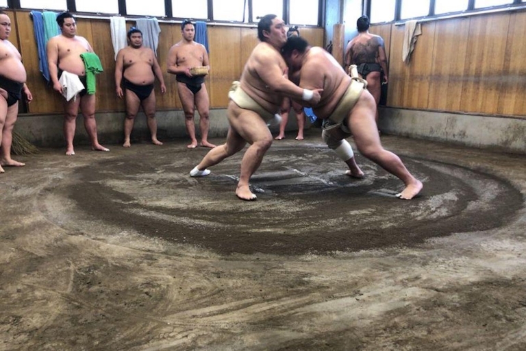Tokyo Skytree Town: obejrzyj poranny trening zapaśnika sumo[Tokyo Skytree Town] Obejrzyj poranny trening zapaśnika sumo