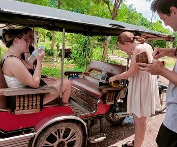 Kampot Countryside include Pepper farm,Kep crab market beach