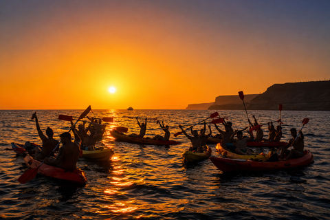 Gran Canaria: Sunset kayaking experience + Crazy Sofa in Puerto Rico Gran Canaria: Sunset kayak experience + crazy sofa in Puerto Rico