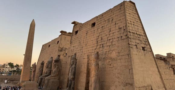 Private Tour am Nachmittag: Tempel von Luxor und alter Souk