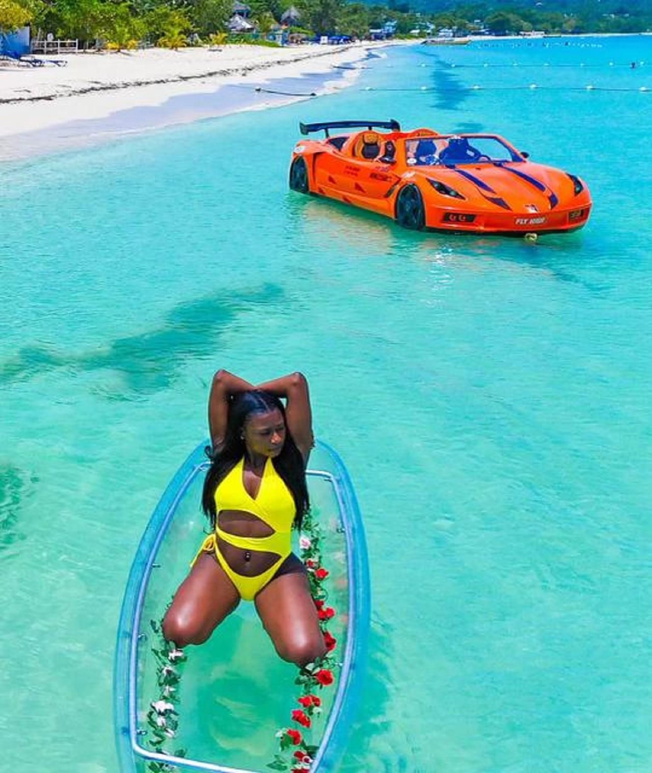 Negril: Jetcar-Verleih mit Hotel-Transfer