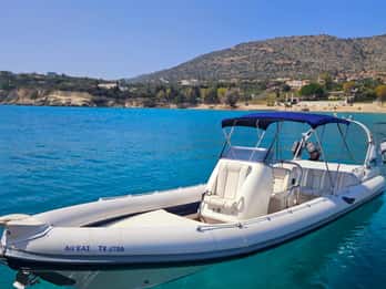 Kissamos: Crociera privata in gommone alla laguna di Balos e Gramvousa