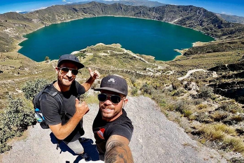 Da Quito: Tour di un giorno della laguna di Quilotoa con pranzo