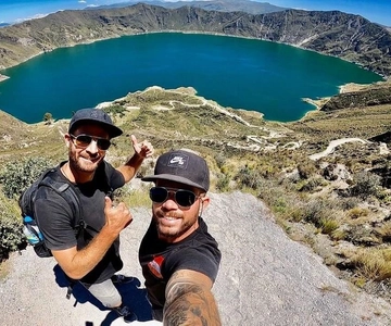 De Baños: Excursão de 1 dia à Lagoa Quilotoa com almoço