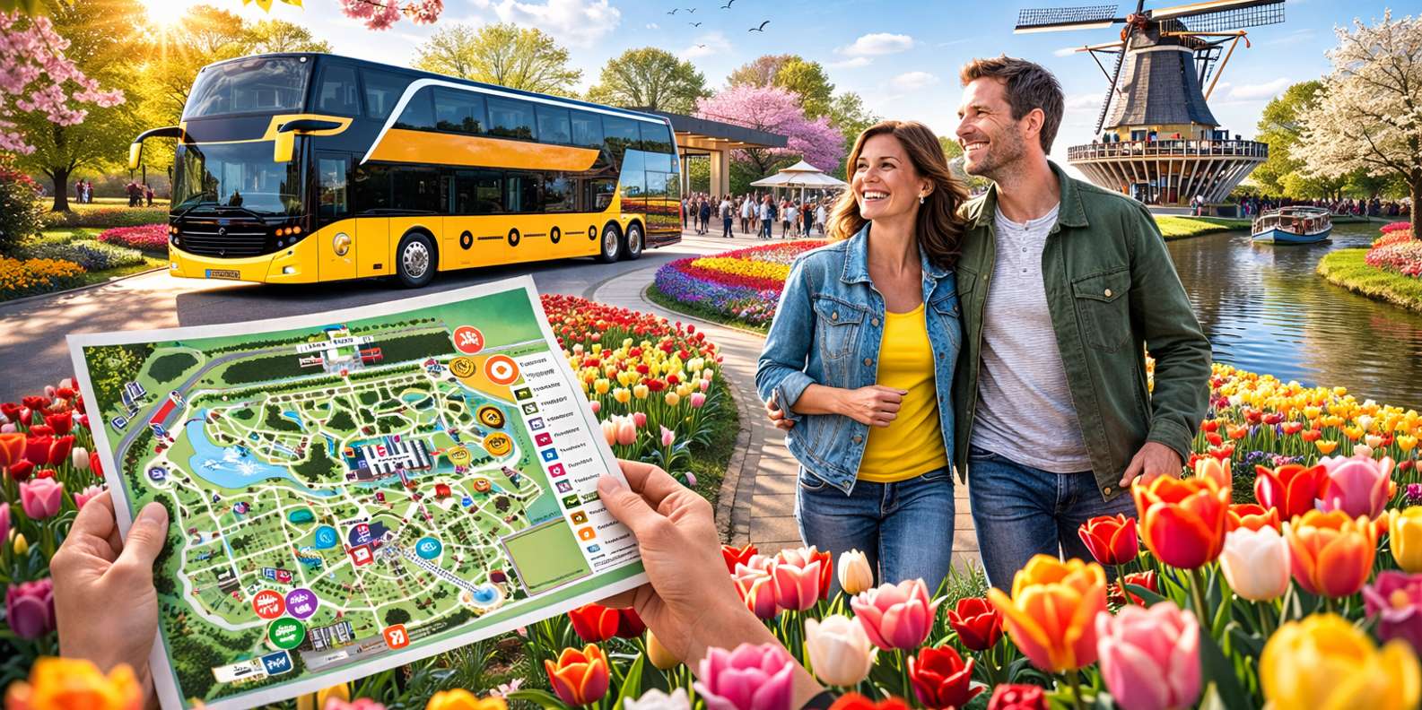 Keukenhof Gardens tulips and flowers — photo 20