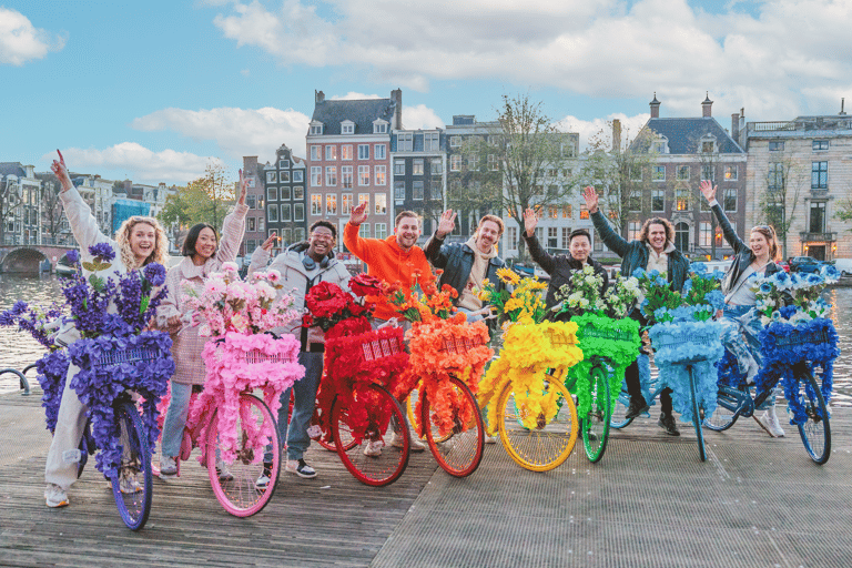 Amsterdam: Explore the Canals on Iconic Flower Bike Tour