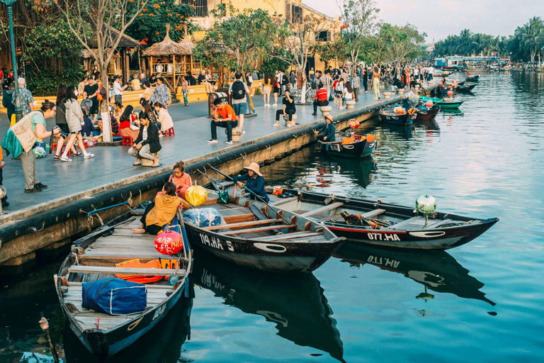 Z Danang: Kokosowa dżungla, miasto Hoi An, pokaz lampionów