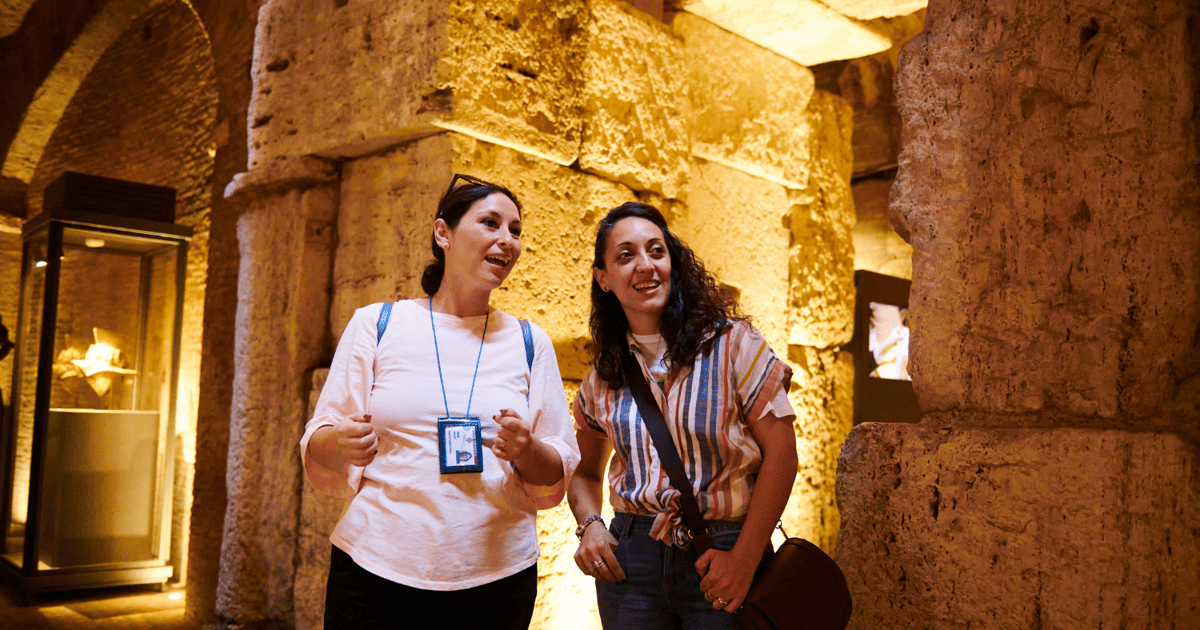 Photo from the GetYourGuide listing for Rome: Colosseum, Underground & Roman Forum Private Tour