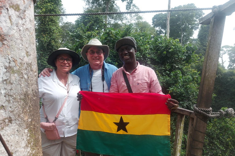 Park Narodowy Kakum, zamek Elmina i zamek Cape Coast