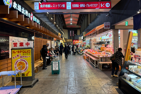 Kanazawa: 2-Hour Private Tour of Omicho Market with Tastings Not Included Food Tasting Expense