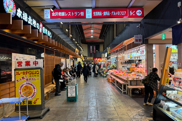 Kanazawa: 2-Hour Private Tour of Omicho Market with Tastings Not Included Food Tasting Expense