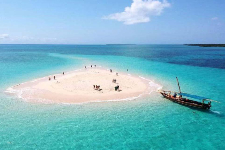 Desde Jambian/Paje Excursión a la Isla de la Prisión y al Banco de Arena de Nakupenda