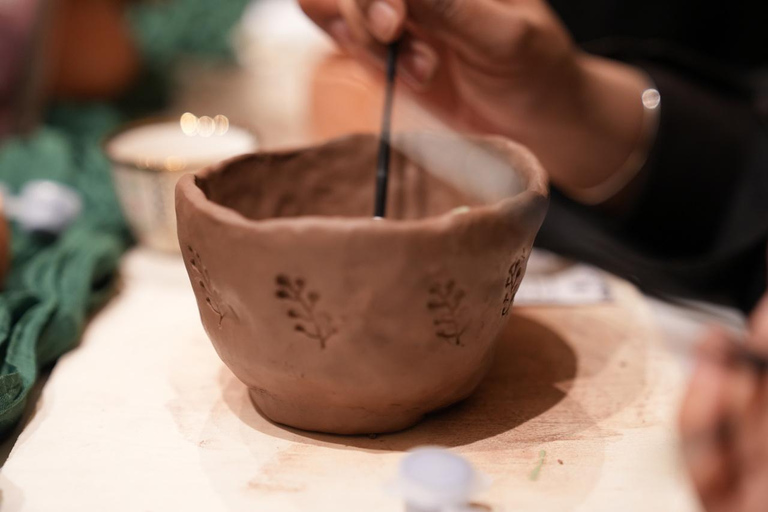 Diriyah : Atelier de poterie avec un artiste local