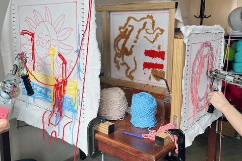 Pattaya: Rug Tufting Workshop at an Art Studio Café