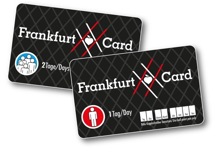 Frankfurt Card: Frankfurt zum Bestpreis erlebenFrankfurt Card - 1 Tag für 1 Person (Einzelkarte)