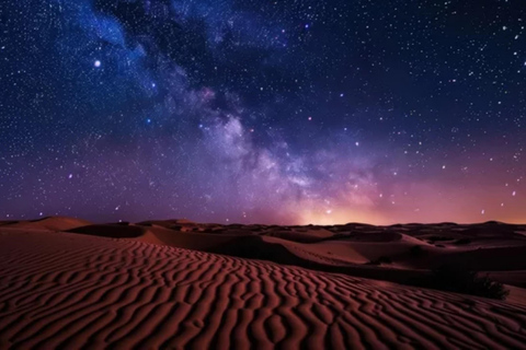 Doha: Safari noturno no deserto/observação das estrelas da galáxia | Tour relaxante