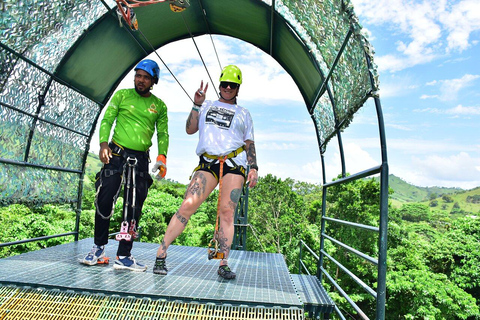 From Punta Cana: Zipline Adventure