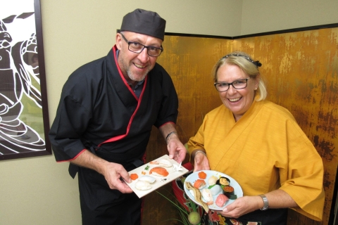 Nara: Clase de cocina, aprendiendo a hacer auténtico sushi