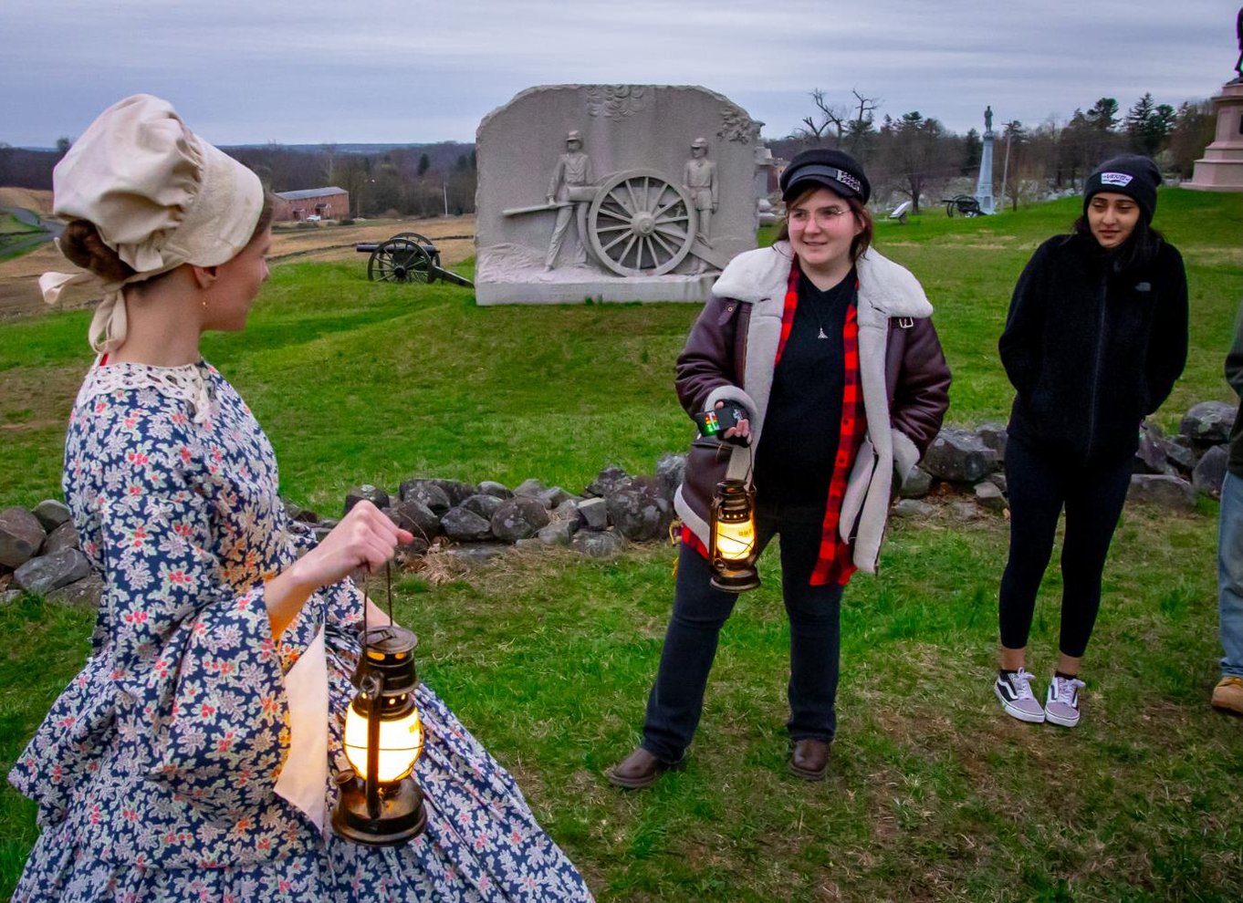 Borgerkrigens spøgelser: Ekkoer fra de faldne Gettysburg spøgelsestur