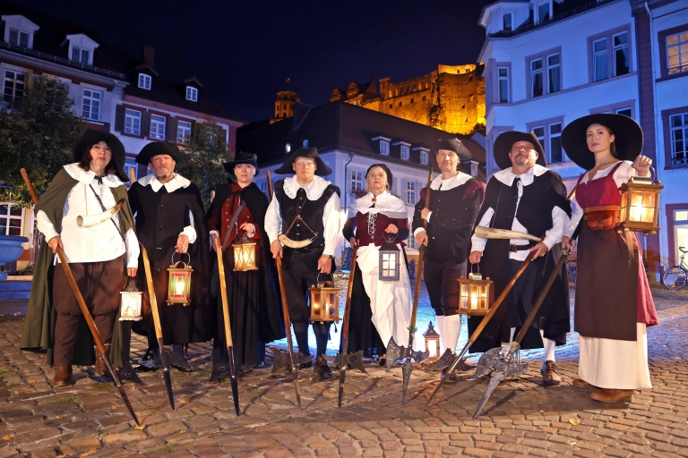Heidelberg: tras la pista de los vigilantes nocturnosTour privado - guía alemán