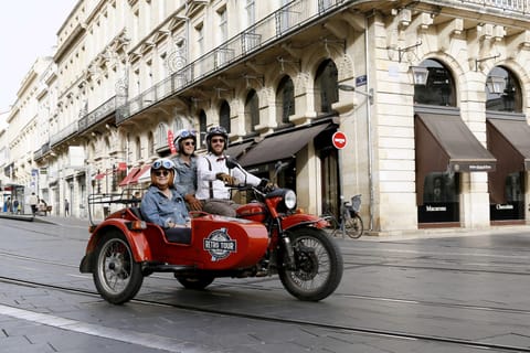 Bordeaux: Sightseeing mit dem Beiwagen