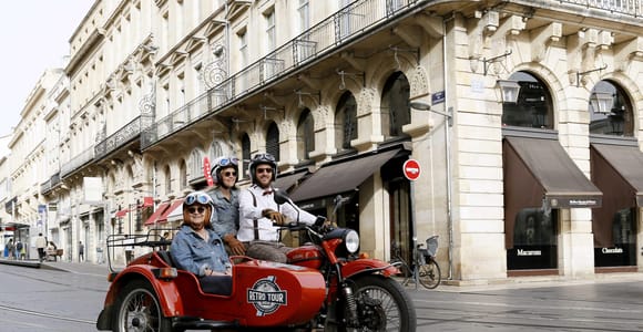 Bordeaux: Sightseeing mit dem Beiwagen