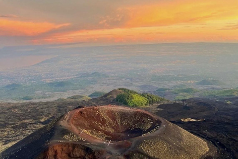 Catania: Etna Sunset Tour com traslado de ida e volta